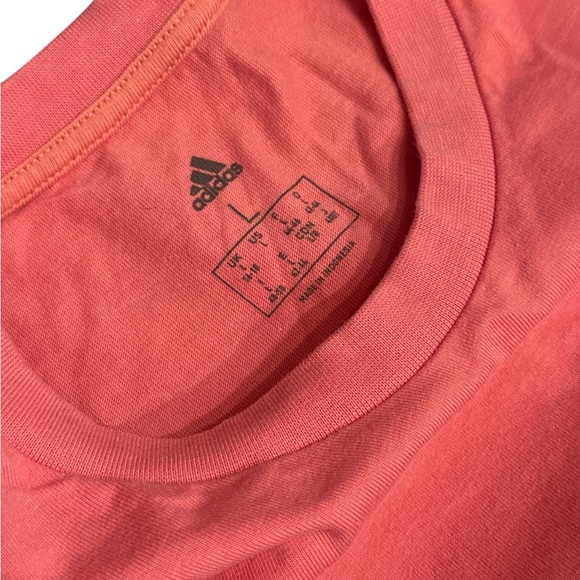 Adidas Pink Logo T-Shirt Dress - Picture 4 of 5